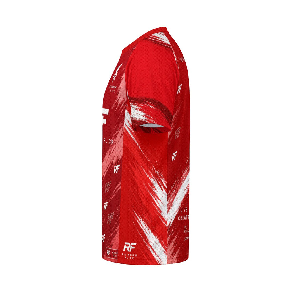 Rainbow Flick Crimson Jersey