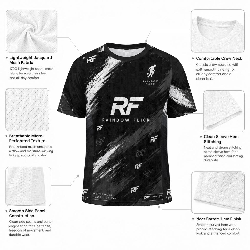 Rainbow Flick Midnight Jersey