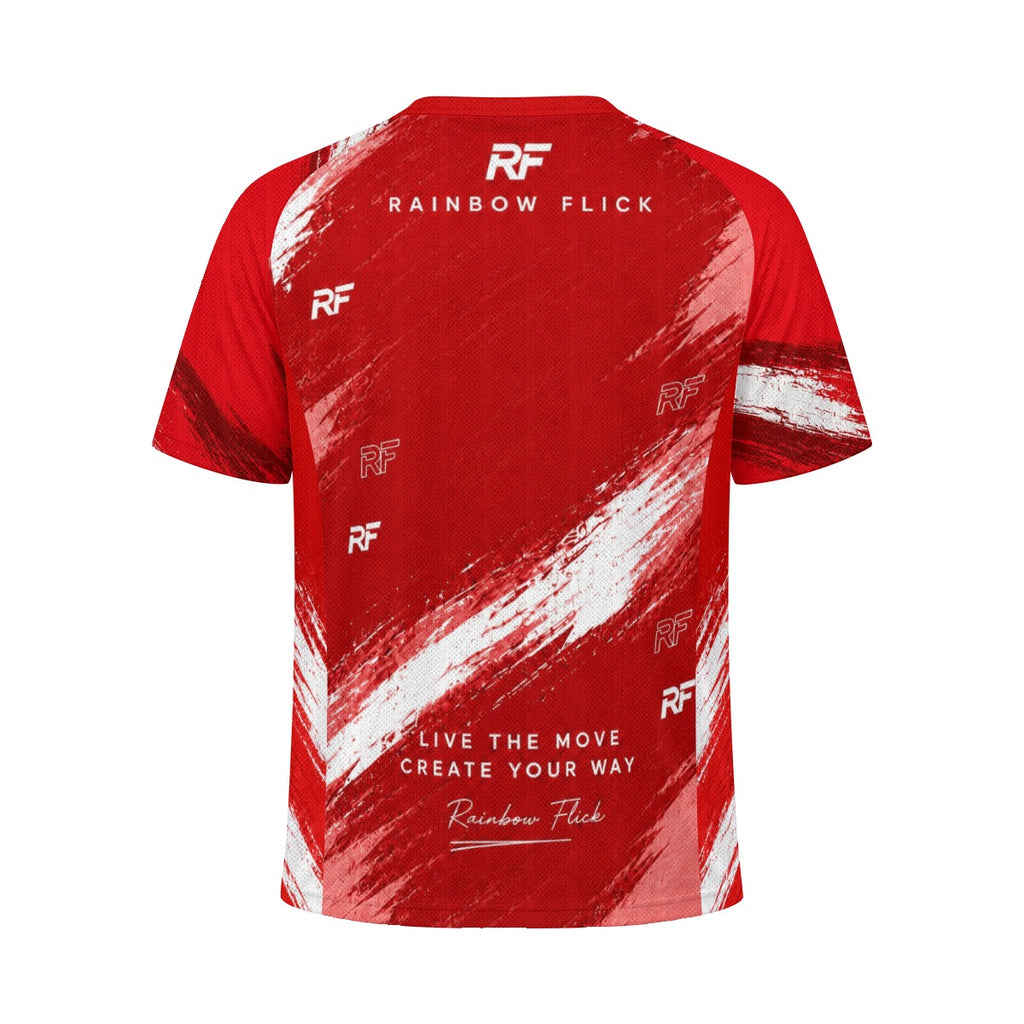 Rainbow Flick Crimson Jersey